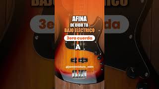 Afina de oído tu bajo eléctrico [upl. by Alpert909]