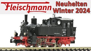 Fleischmann Winter Neuheiten 2024  Modellbahn Spur N [upl. by Llehsem]