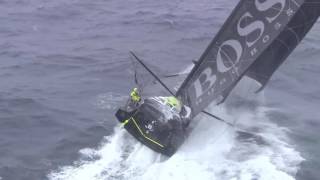 Vendée Globe Southern Ocean HUGO BOSS  credit  Marine Nationale  TF1  Nefertiti Prod [upl. by Arjun]