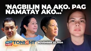 VP Sara Duterte pinagmumura sila BBM Liza Marcos Speaker Romualdez [upl. by Smoot]