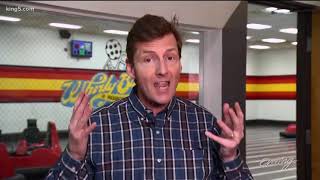 King 5 Evening Magazine Spotlight Video  Whirlyball Seattle [upl. by Anelram]