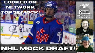 Locked On NHL Mock Draft Reaction Part 1  Analyzing All Top 16 Picks [upl. by Ebbarta]