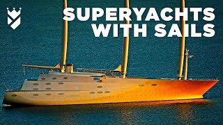 WHEN SUPERYACHTS HAVE SAILS [upl. by Reerg]