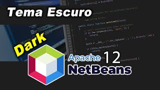 Como deixar o Netbeans 12 com Dark Theme Tema escuro [upl. by Annauqahs]