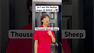 So I Was the Backup Singer for Adele 😂 Funny Parody funnyshorts trending shorts parody funny [upl. by Nahtahoj315]