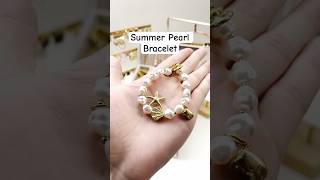 Nihao Wholesale Jewelry Trends  Summer Pearl Bracelet nihaojewelry wholesalefashion [upl. by Prentiss]