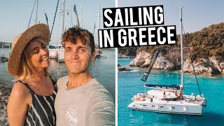 Our Greek Yacht Tour  Sailing The Ionian with Medsailors [upl. by Ennaeirrac]