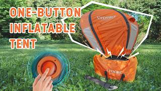 lydarz tent Press one button and the tent pops up So simple camping campinggear airtent [upl. by Ruelle278]