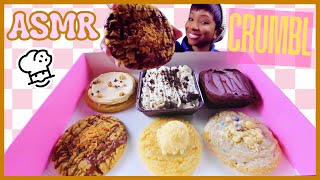 ASMR  MUKBANG CRUMBL COOKIES  COOKIE DOUGH  CORNBREAD  BROWNIE  BLUEBERRY  BUTTERFINGER  TRES [upl. by Lorna]