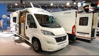 Rimor Horus 95 compact RV Camper Van Fiat Ducato new model walkaround and interior K0385 [upl. by Amberly198]