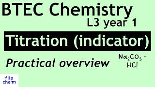 Acidcarbonate titration  BTEC Level 3 Applied Science chemistry [upl. by Stoddard]