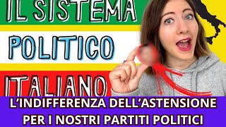 L’INDIFFERENZA DELL’ASTENSIONE PER I NOSTRI PARTITI POLITICI [upl. by Ahsinauj]