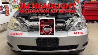 3M Headlight Restoration Kit 39008 Review [upl. by Yerga136]