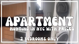 APARTMENT HUNTING IN BROOKLYN NYC I Vlogmas Day 7 tour nycrealestate [upl. by Tandi]