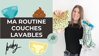 Ma routine COUCHES LAVABLES TE1 Bambino Mio 👶🏽 l Ecologique amp zéro déchet 🌿 [upl. by Gratia]