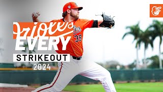 Every Strikeout by an Orioles Pitcher in 2024  Baltimore Orioles [upl. by Laurel316]