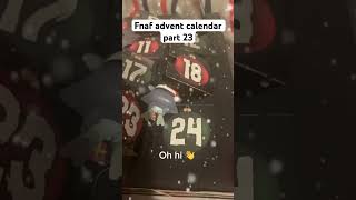 FNAF advent calendar part 23 fnaf funko fnaffilm calendar christmas funkopops [upl. by Opaline]