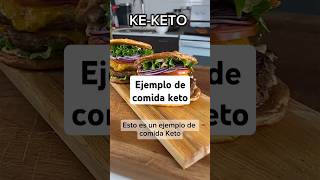 EJEMPLO DE COMIDA KETO keto recetaketo dietaketo ketorecetas ketofacil [upl. by Puduns]