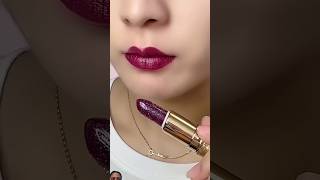 Purple 💜shade lipstick💄kallo trending hariyanvisong [upl. by Kidder580]