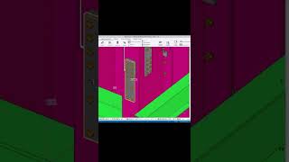 Surface view in Tekla structures  Steel detailing channel [upl. by Aihsenak]