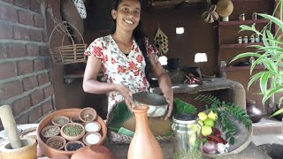 Heres how to make a curry powder ගමේ රහට තුනපහ කුඩු ගෙදරදීම හදාගමු  Ape village cooking [upl. by Eilyah841]