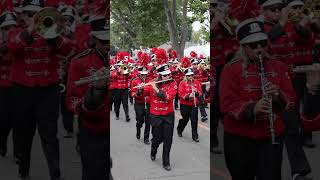 Somers High School Band parade marchingband bige [upl. by Imotas]