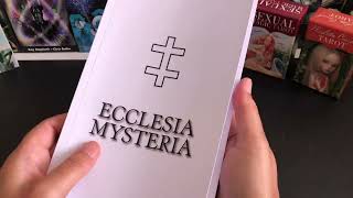 Book review Ecclesia Mysteria [upl. by Milinda299]