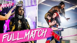 Queen Aminata vs KiLynn King FULL MATCH  Womens Wrestling Army [upl. by Nnairet]