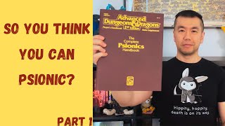 ADampD 2e Complete Psionics Handbook review retrospective [upl. by Kitti]