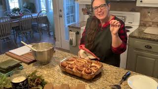 Make Ahead Bread Machine Cinnamon Rolls The perfect Cinnamon Roll for Christmas Morning [upl. by Harlan]