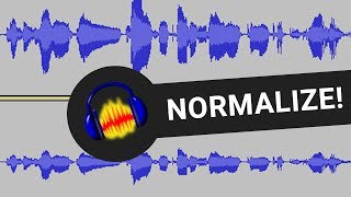 Normalizing Audio in Audacity [upl. by Bein406]