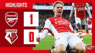 HIGHLIGHTS  Arsenal vs Watford 10  Premier League  Smith Rowe does it again [upl. by Cestar132]