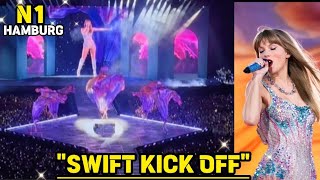 Taylor Swift KICKS OFF at Volksparkstadion in HAMBURG N1 Eras tour [upl. by Vigor]