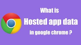 What is Hosted App data [upl. by Aibat]