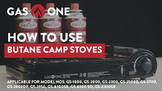 How To Use Butane Camp Stoves [upl. by Stiruc]