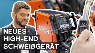 Lorch zeigt neues HighEndSchweißgerät für die Industrie Die iQSSerie von Lorch Schweißtechnik [upl. by Nyrret]