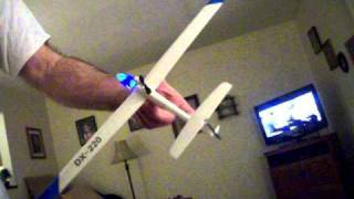 Gravity Hobby DX220 Micro 24 inch Span Glider RTF RC 39 Looks Cool [upl. by Buxton]