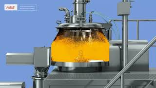 CEGMPCGMPFDA Aprroved Pharmaceitical High speed Wet mixing granulator RMG [upl. by Osbourn]