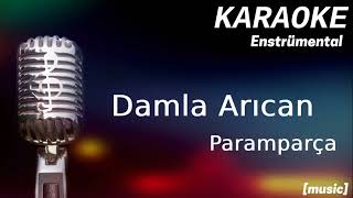 Karaoke Damla Arıcan Paramparça [upl. by Nnylodnewg61]