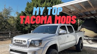 MY 2ND GEN TACOMA MODS [upl. by Lotson]