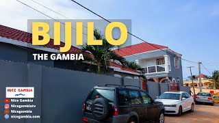 Drive around Bijio and OIC Road in The Gambia Cities and Towns [upl. by Lewiss]