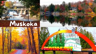 Places can be covered in one day  Gravenhurst Muskoka  Canada Travel Vlog [upl. by Ardnovahs]