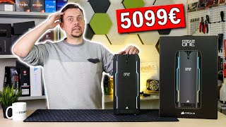 5099€ valmistietokone on suorituskykyinen MUTTA Testissä Corsair One i300 [upl. by Johannah929]