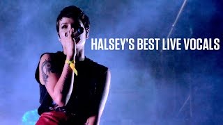 Halseys Best Live Vocals [upl. by Yerhcaz698]