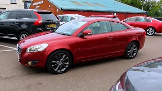 2011 Volvo C70 20 D4 SE Lux  Start up and full vehicle tour [upl. by Tomkiel594]