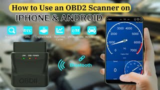 How to Use an OBD2 Scanner on iPhone amp Android [upl. by Grosberg222]