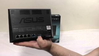 ASUS RTAC56U WirelessAC1200 Gigabit Router Overview  Unboxing  Benchmarks [upl. by Adnaloj]