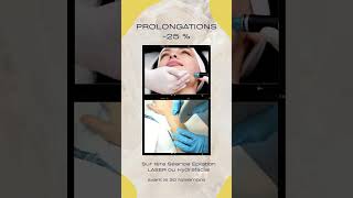 PROLONGATION OFFRE  25  EPILATION LASER ET HYDRAFACIAL [upl. by Ydnam835]