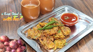 Onion Pakoda Recipe  Mastering onion pakora  How to make the perfect onion pakoda [upl. by Nosnah]