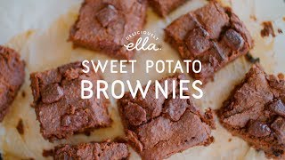 Sweet Potato Brownies  Deliciously Ella  Vegan [upl. by Nahpos392]